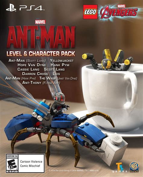 Details On LEGO Avengers Free Ant-Man & Civil War DLC Coming For PS4 ...