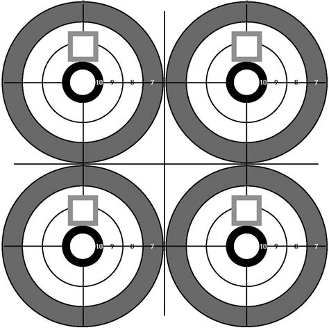 Printable Shooting Range Targets