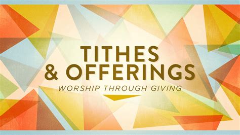 Tithes And Offering Clip Art Images