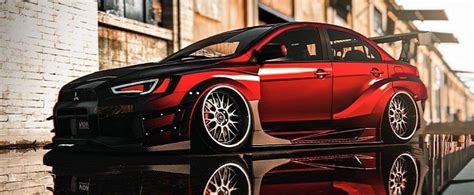 Mitsubishi Lancer Evo X with Varis Bodykit Looks Both Fast and Furious ...