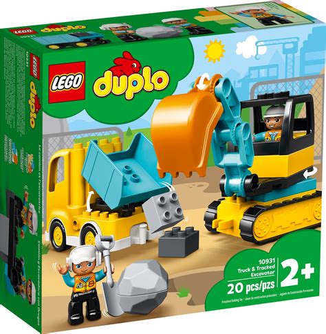 LEGO DUPLO Truck & Tracked Excavator 10931