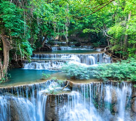 Widescreen On Beautiful Nature Hd Rainforest Waterfall - Beautiful ...