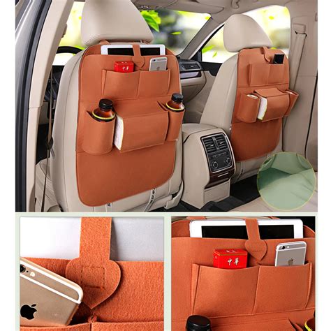 Car Backseat Bag Magazine Organizer Pocket Car Interior Accessories ...