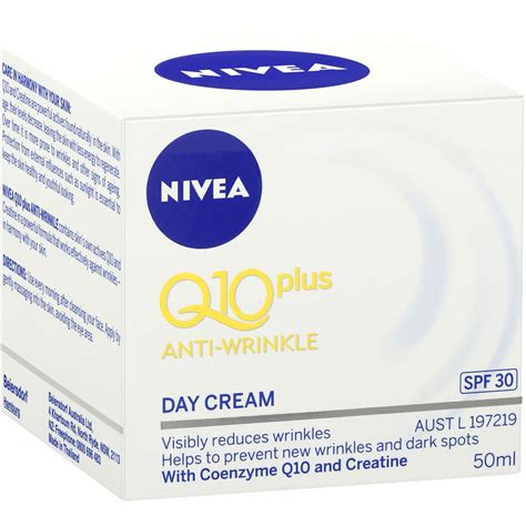 Nivea Q10 Plus Anti-wrinkle Day Cream Spf30 50ml | Woolworths