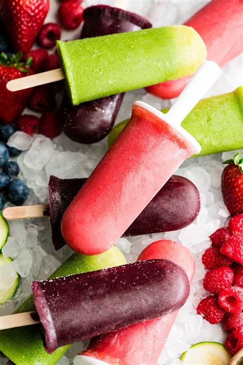 This Homemade Fruit Popsicle recipe is an easy, healthy and refreshing ...