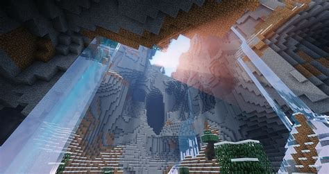 HD wallpaper: cave, Minecraft, nature, video games | Wallpaper Flare