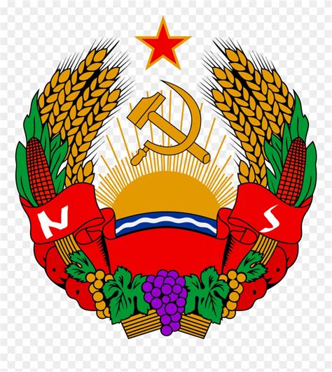 Autonomous Socialist Republics Of Burkland - Moldavian Ssr Coat Of Arms ...