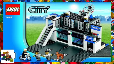 LEGO instructions - City - Police - 7498 - Police Station (Book 3 ...