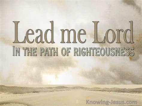 He Leads Me