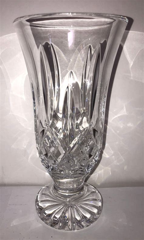 Waterford 7 Footed Lismore Vase Crystal Waterford - Etsy