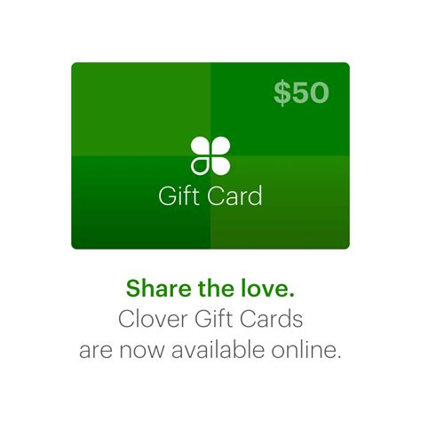 Clover - Selling Clover Gift Cards has gone digital! Give...