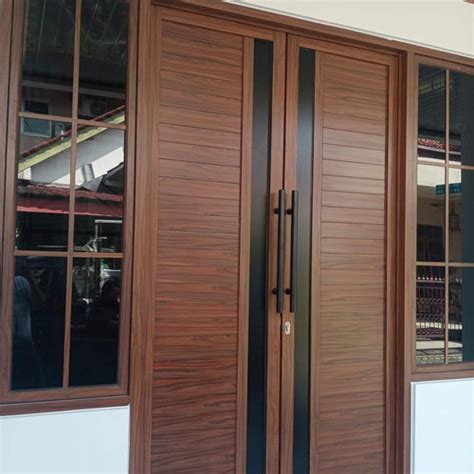 Jual pintu aluminium motif kayu - Kota Tangerang Selatan - King ...