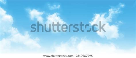 Background Clouds On Blue Sky Blue Stock Vector (Royalty Free ...