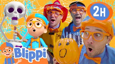 Blippi's SUPERSIZED Halloween! | 2 Hours of Blippi | Educational Videos ...