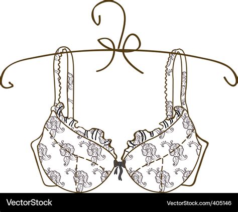 Bra Royalty Free Vector Image - VectorStock