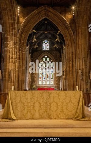 Sheffield Cathedral Interior Stock Photo - Alamy