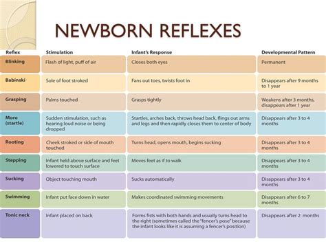 Image result for newborn reflexes | Nursing study, Nursing students ...