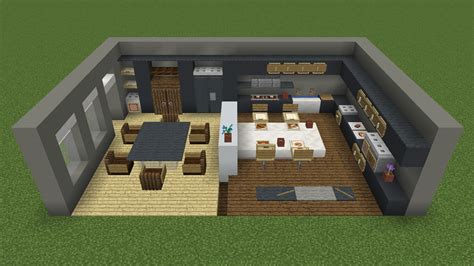 Modern kitchen design : Minecraft