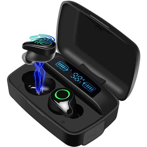 DuoTen Waterproof Wireless Earbuds, Bluetooth 5.0 Wireless Headphone ...