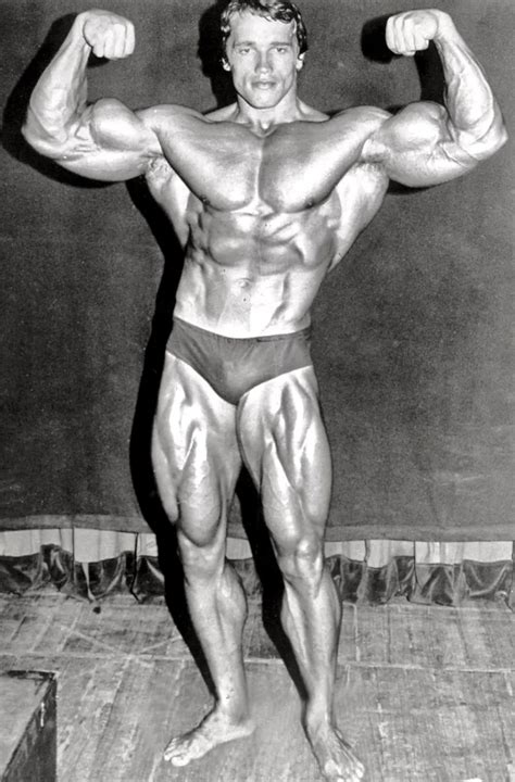 Vintage photos of a young Arnold Schwarzenegger in his physical prime ...