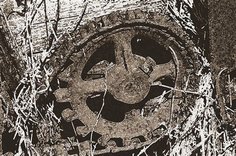 Old Manure Spreader Drive Chain Photograph by Frank Guemmer - Fine Art ...