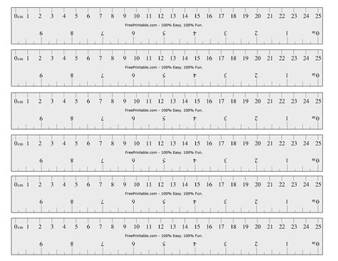 Printable 1 10 Inch Ruler - Printable Ruler Actual Size