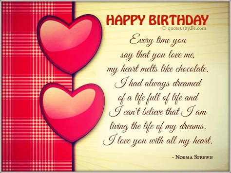 Birthday Quotes for Boyfriend - Quotes and Sayings