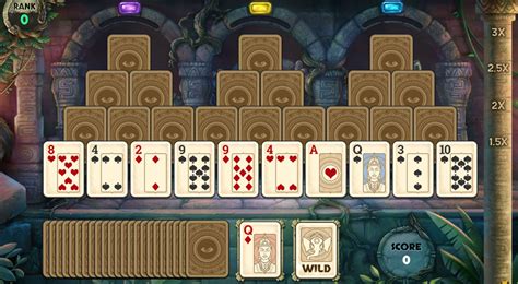 Tri-Peaks Solitaire HD | Online Card Game | Club Pogo