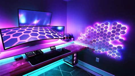 DIY RGB Lighting for your Gaming Setup! 🌈 | How to make | Gaming room ...