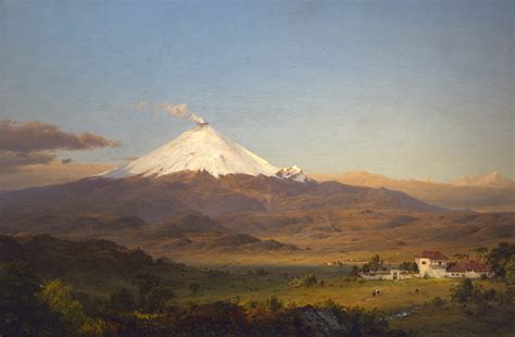 Frederic Edwin Church, Cotopaxi, 1855, oil on canvas, 28 x 42 in ...