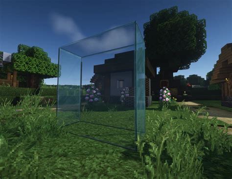 How about some more realistic glass blocks in Minecraft? :) : r/Minecraft