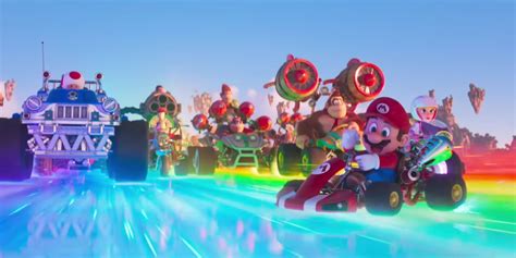 Losers Are Complaining The Mario Movie Is Woke Because Of Rainbow Road ...