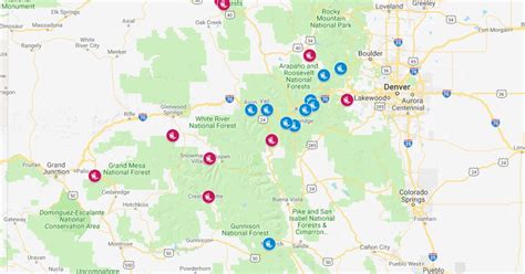 Interactive map for all Colorado ski areas