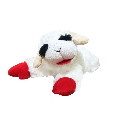 Multipet Lamb Chop Plush Dog Toy, Medium - Walmart.com - Walmart.com