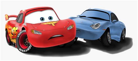 Filme Carros Relampago E Sally - Cars 2 Mcqueen And Sally, HD Png ...