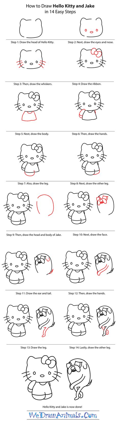 How to Draw Hello Kitty