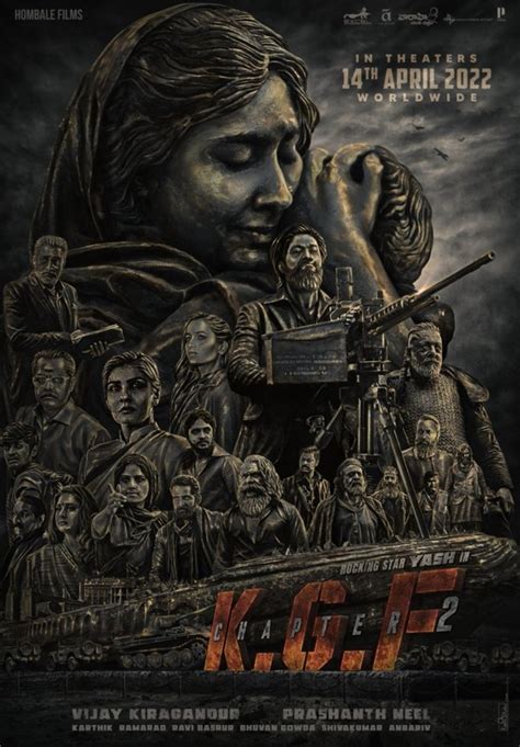 'KGF 2' release date announced officially with a mass overloaded poster ...