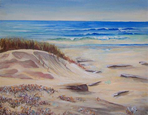 Sand and Sea Painting by Ronald Lightcap - Pixels