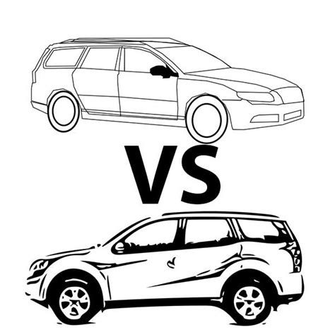 SUV vs station wagon. Advantages and disadvantages