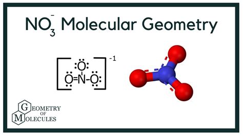 No3 Lewis Structure Molecular Geometry And Hybridization