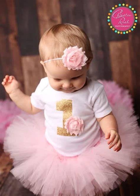 17 Cute 1st Birthday Outfits for Baby Girl All Seasons