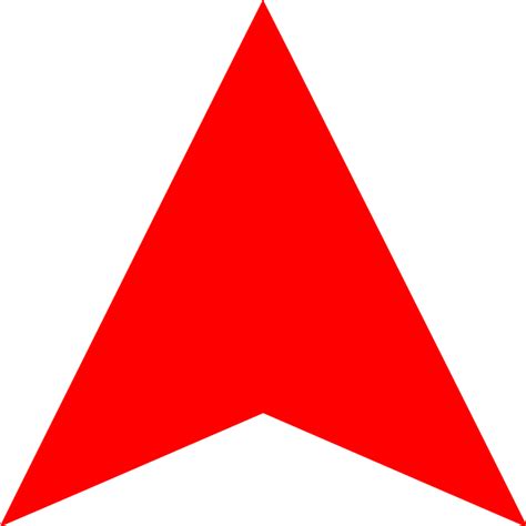 File:Red Arrow Up.svg - Wikimedia Commons