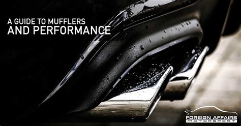 Performance Shop | The Truth About Your Muffler