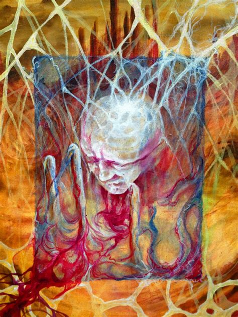 PanicMachine: Art: Neurology Acrylic Painting SOLD