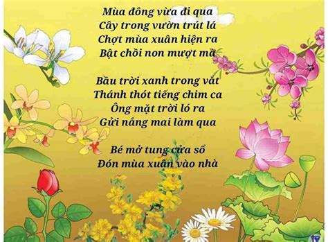 Bài Thơ Mùa Xuân Trong Vườn ️️Nội Dung, Hình Ảnh, Giáo Án - Bút Chì Xanh