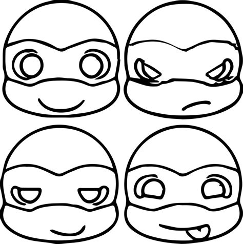 Baby Ninja Turtle Coloring Pages at GetColorings.com | Free printable ...