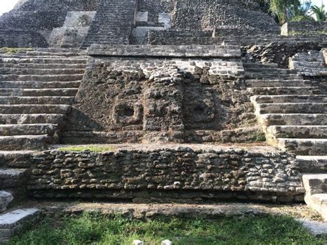 The High Temple at Lamanai Historical Marker