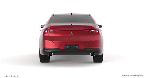 All-New 2023 Mitsubishi Lancer Rendering Features a Completely Original ...