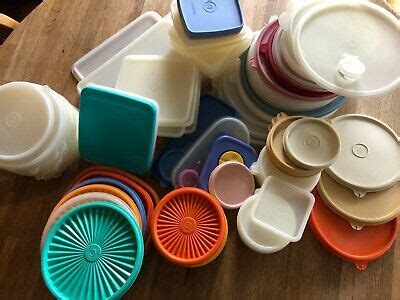 Tupperware Replacement Lids - Many Styles, Sizes, Colors - Volume ...