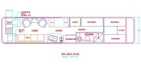 Rv Bus Floor Plans